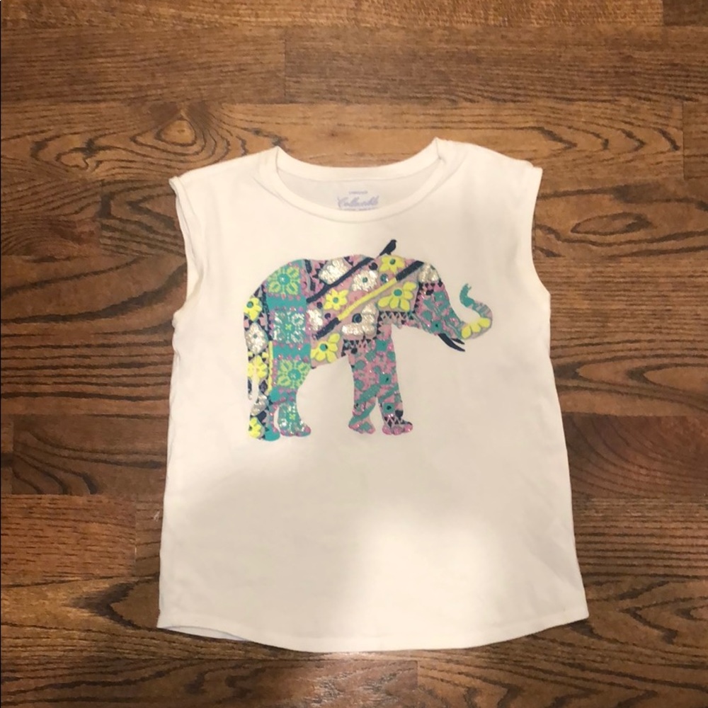 A cute crew cuts white t shirt size 12.